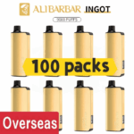 Alibarbar Ingot 9000 puffs-100 pack Multiple flavors - Blackberry Ice