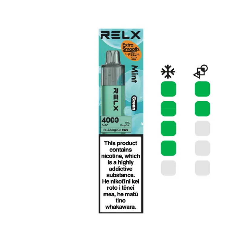 15.webp RELX MagicGo 4000 Mint (Green) - Image 1