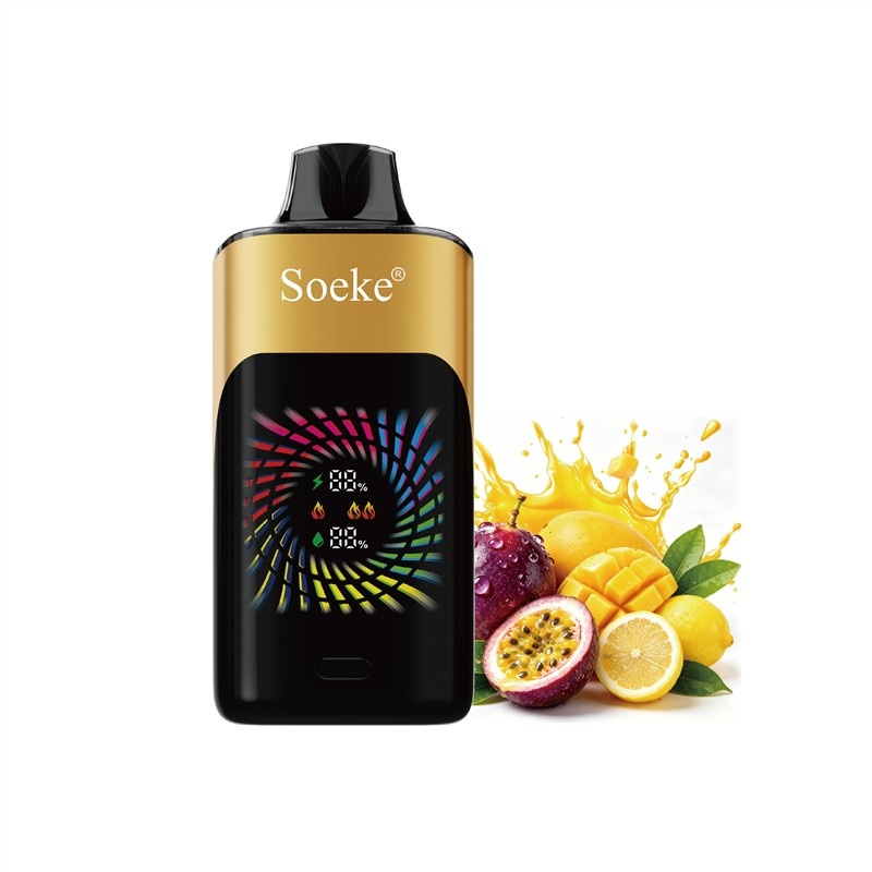 18.-Passion-Fruit-Mango-Lime-百香果芒果青柠.jpg Soeke S9 28000 Puffs- 5 Packs - passionfruit pomegranate