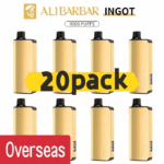 Alibarbar Ingot 9000 puffs-20 pack Multiple flavors(Ship from oversea) - Blackberry Ice