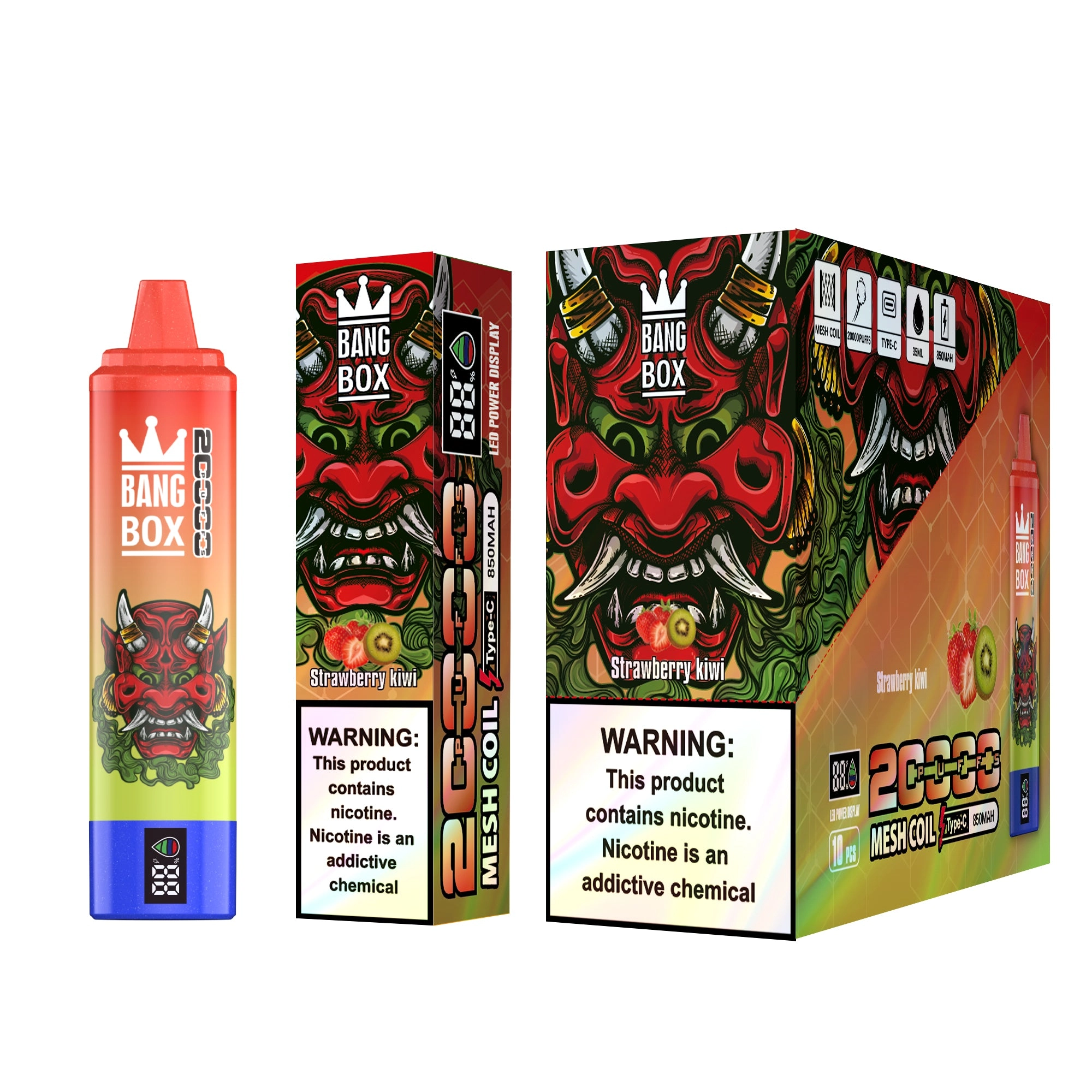 20K.webp BangBox 20000 Puffs -10 packs or more - Banana Ice