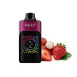 Soeke S9 28000 Puffs- 10 Packs - strawberry lychee