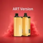 Alibarbar ingot 9000 puffs - ART version - Peach ice