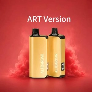 ALIBARBAR-ART.webp Alibarbar ingot 9000 puffs - ART version - Peach ice