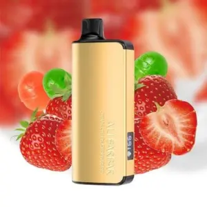Alibarbar Ingot 9000 puffs-50 pack Multiple flavors - ChupaChups Strawberry