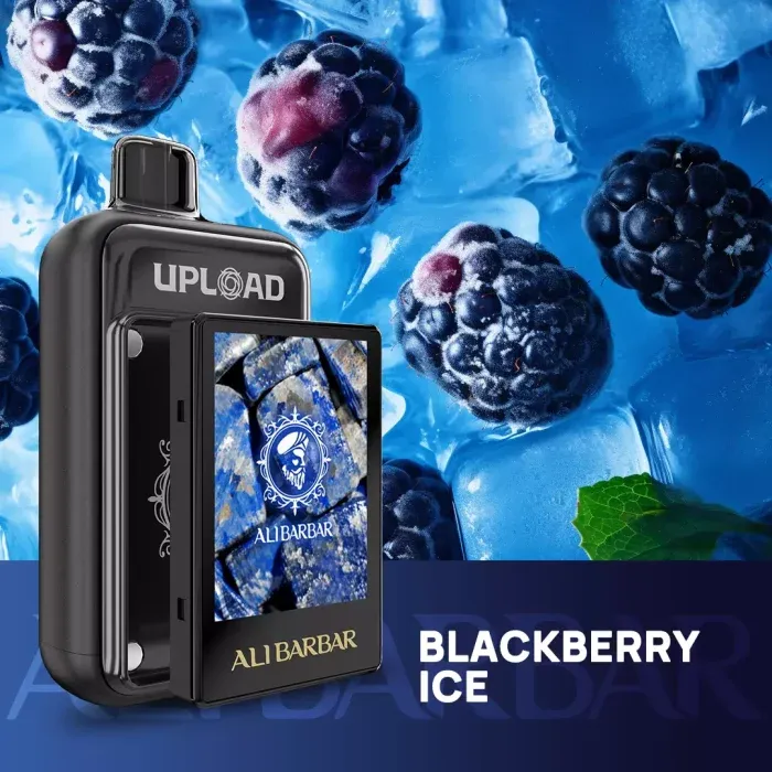 ALIBARBAR-UPLOAD-25000-PUFFS-11.webp Alibarbar Upload 25000 Puffs-Blackberry Ice - Image 1