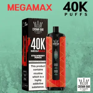 Al Fakher Crown Bar Mega Max 40000 Puffs-5 packs or more - WATERMELON CHERRY