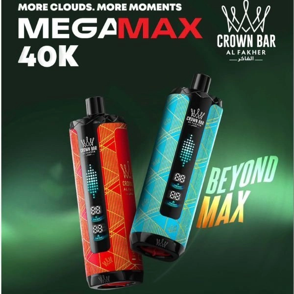 Al-Fakher-Crown-Bar-Mega-Max-400.webp Al Fakher Crown Bar Mega Max 40000 Puffs-10 packs or more - Image 1