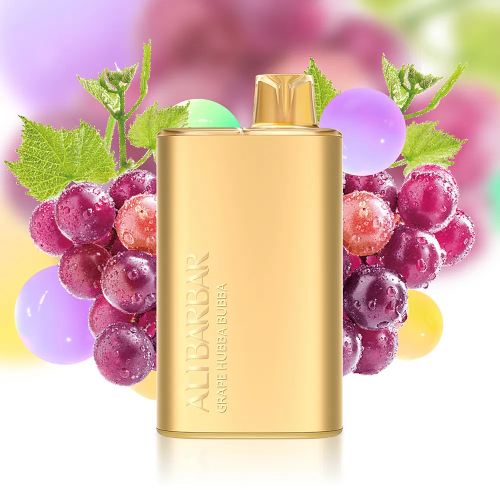 Alibarbar-Rich-8000-Puffs-Grape-Hubba-Bubba.webp Alibarbar Rich 8000 Puffs - Grape Hubba Bubba - Image 1