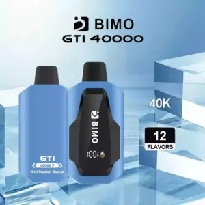 BIMO GTI 40K Puffs 20 pack Multiple flavors - Kiwi Passion Guava