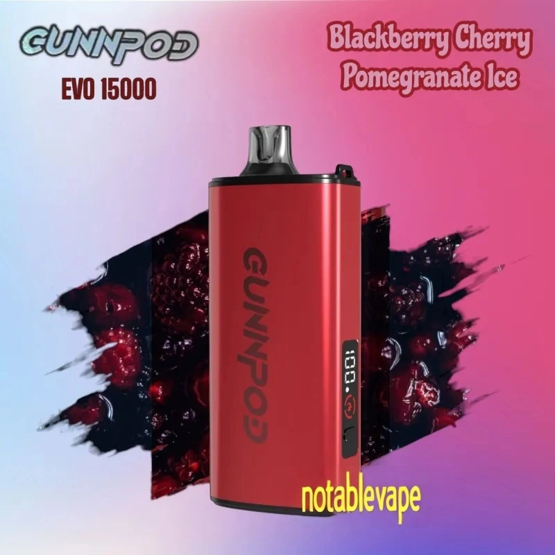 Blackberry-Cherry-Pomegranate-Ice.webp Gunnpod EVO 15k - 20 pack Multiple flavors - Blackberry Cherry Pomegranate Ice