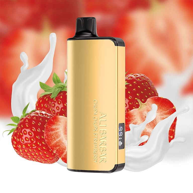 Chupa-Chups-Strawberry.png ALIBARBAR INGOT Strawberry Ice 9000 Puffs 3 pack on sale(Ship from oversea) - Strawberry Ice