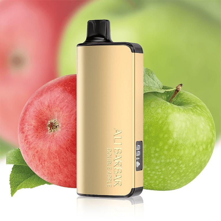 Double-Apple-2.png ALIBARBAR INGOT Double Apple 9000 Puffs 3 pack(Ship from oversea) - Double Apple