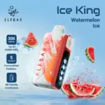 Elfbar Iceking 30000 Puffs - Blue razz ice