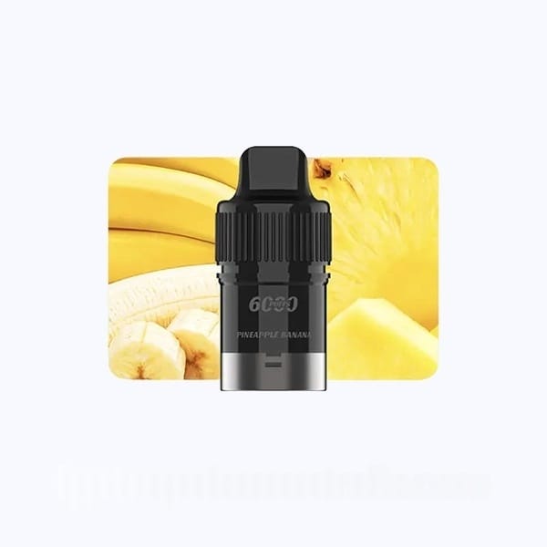 IGET-BAR-PLUS-POD-6K-–-Pineapple-Banana.jpg IGET BAR PLUS POD PINEAPPLE BANANA 6000 Puffs - Image 1