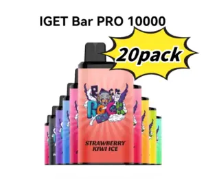 IGET Bar Pro 10000 Puffs Overseas warehouse-20pack - Blackberry Ice