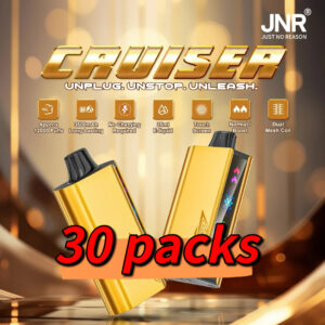 JNR Cruiser 12000 Puffs –30 packs (Ship from oversea) - Quadruple Berry