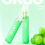 OKGO 6500 Puffs Green Grape -10 Pack - Green Grape