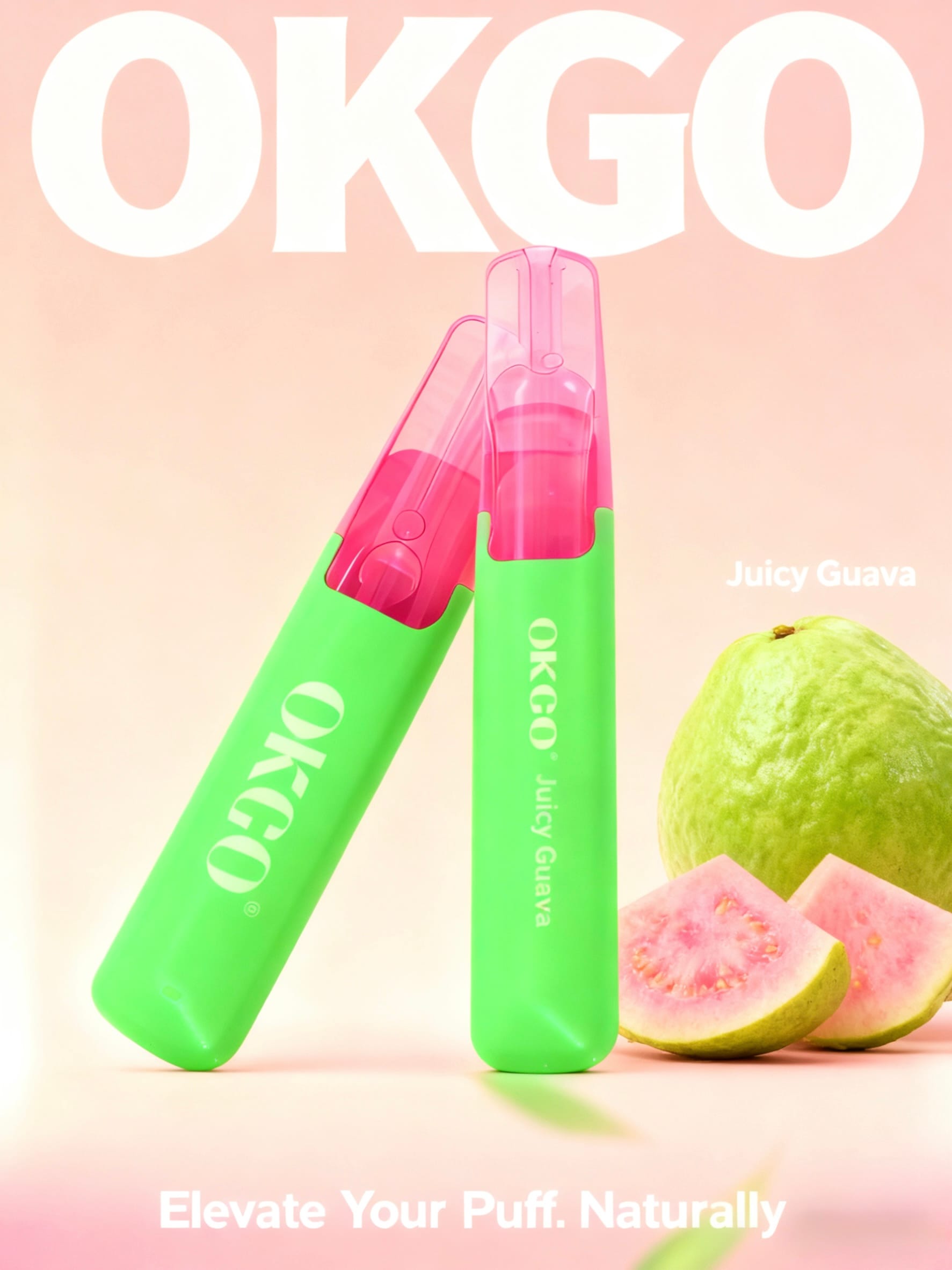 OKGO-6500-Puffs-Juicy-Guava.jpg OKGO 6500 Puffs Juicy Guava-10 Pack - Juicy Guava