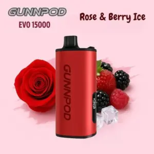 Gunnpod EVO 15k - 20 pack Multiple flavors - Rose Berry Ice