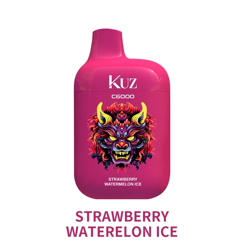 STRAWBERRY-WATERELON-ICE.jpg.webp KUZ C6000 PUFFS – STRAWBERRY WATERELON ICE - Image 1
