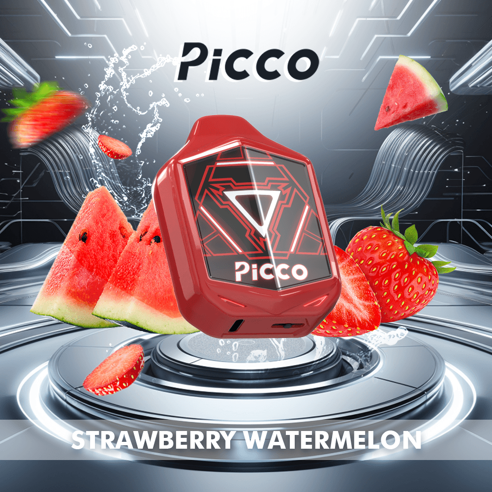 Strawberry-Watermelon.png Picco Voom 7000 Puffs - Strawberry Watermelon - Image 1