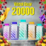 Vozol Gear Power 20000 puffs - 10 packs or more - Strawberry Mango