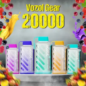 Vozol Gear Power 20000 puffs - 10 packs or more - Strawberry Mango