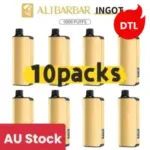 ALIBARBAR INGOT 9000 Puffs DTL Version - 10 Packs