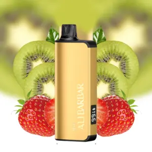 Alibarbar Ingot 9000 puffs-50 pack Multiple flavors - Strawberry Kiwi