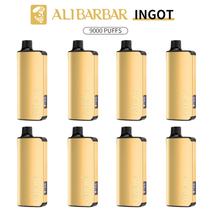 alibarbar.webp Alibarbar Ingot 9000 puffs-Wholesale-10 packs or more - Image 1