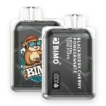 BIMO Crystal 12000 Puffs Blackberry Cherry Pomegranate - Blackberry Cherry Pomegranate