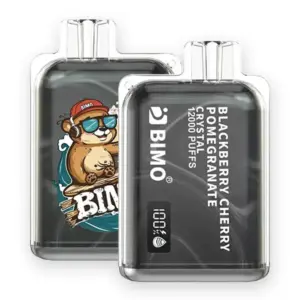 BIMO Crystal 12000 Puffs Blackberry Cherry Pomegranate - Blackberry Cherry Pomegranate
