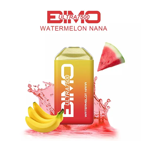 bimo-ultra-7500-puffs-watermelon-1.webp BIMO Ultra 7500 Puffs Watermelon Nana - Image 1
