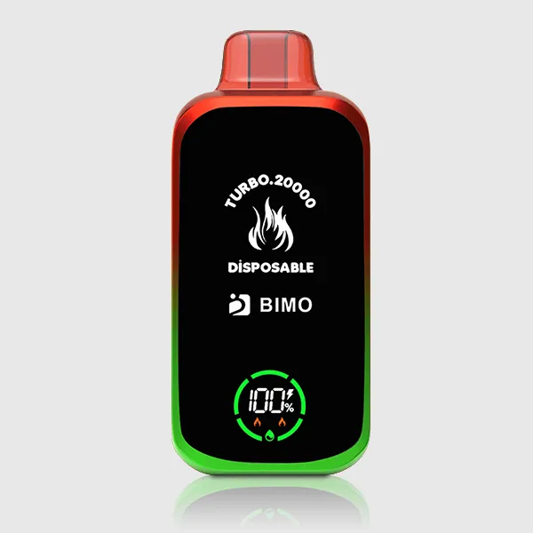 bimovape-turbo-20000-puffs-straw-1.webp BIMO Turbo 20000 Puffs Strawberry Kiwi - Strawberry Kiwi