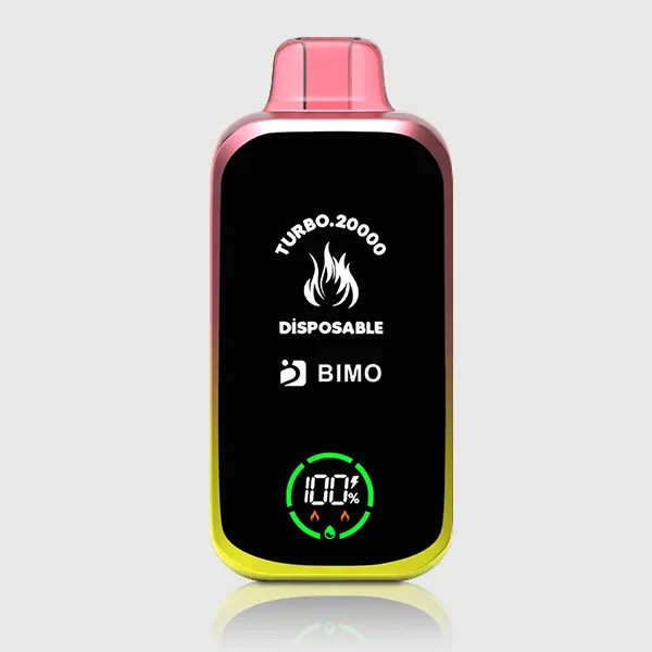 bimovape-turbo-20000-puffs-straw-2.webp BIMO Turbo 20000 Puffs Strawberry Ice - Strawberry Ice