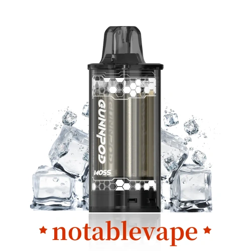 clear-ice-pod-gunnpod-moss-vapes-dfo.webp GUNNPOD MOSS ICE CLEAR 8000 PUFFS - Image 1