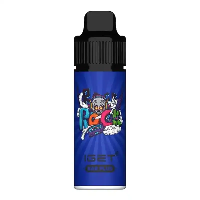 iget-bar-plus-blueberry-raspberr.webp IGET BAR PLUS BLUEBERRY RASPBERRY BUBBLE GUM 6000 Puffs - Image 1