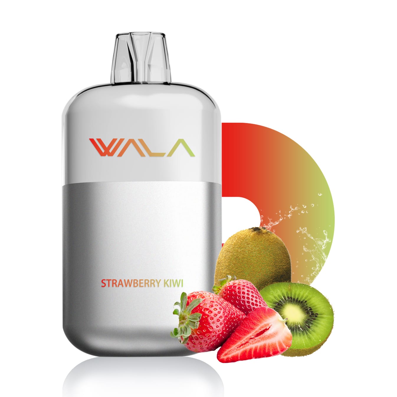 strawbeerry-kiwi.jpg Wala POP 10000 Puffs - Strawbeerry Kiwi - Image 1