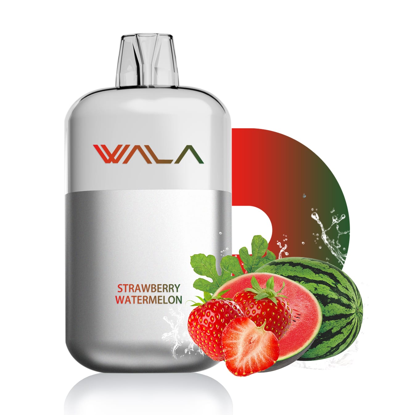 strawbeerry-watermelon.jpg Wala POP 10000 Puffs - Strawbeerry Watermelon - Image 1