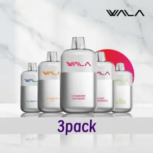 Wala POP 10000 Puffs -3 pack Multiple flavor - Grape Ice