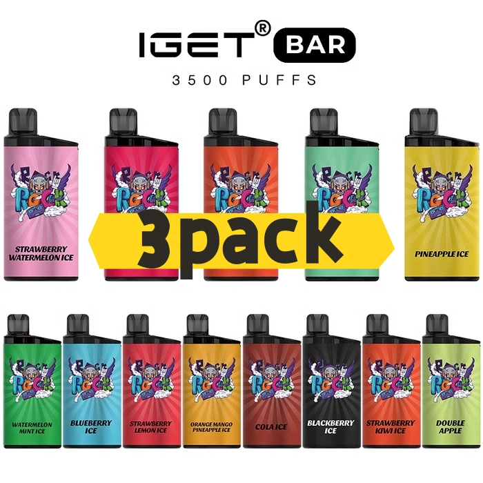 IGET Bar 3500 Puffs 3-pack - iget vape australia