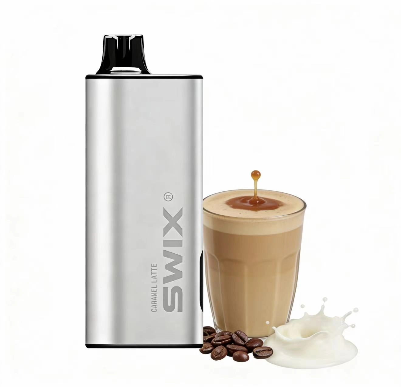 Swix Vape 9000 Puffs Caramel Latte coffee flavour vape devices australia
